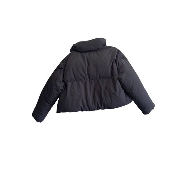 NWT MY MUM MADE IT Bubble Open Puffer Jacket Cropped Size S-M - Picture 3 of 10